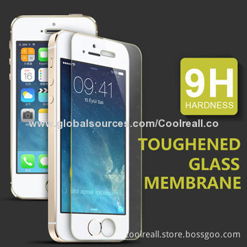 0.2-0.33mm Tempered Glass Screen Protectors for iPhone 4/4S Anti-crack, Anti Glare Radiation